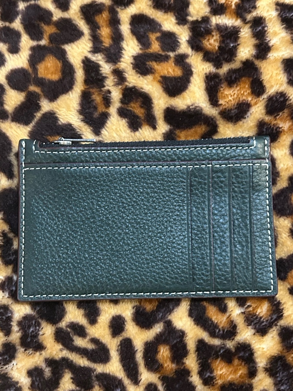 Coach black Leather card wallet with Peanuts Characters!!! RARE - Picture 2 of 2